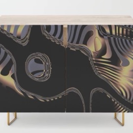 black fractal credenza Gingezel Society 6.jpeg
