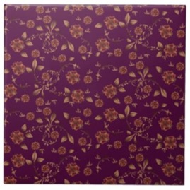 classic wine floral tile gingezel Zazzle.jpg
