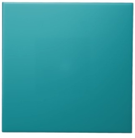 A plain dark aqua field tile by Gingezel at Zazzle.