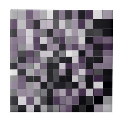 Plum tile Gingezel at Zazzle